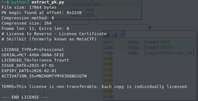 license flag extracted